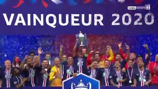 PSGs FULL French Cup 19/20 Celebrations | Coupe de France 19/20 Moments