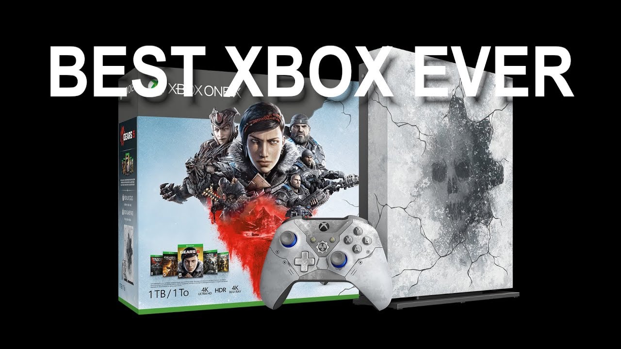 Xbox One X Gears 5 Limited Edition - Unboxing - YouTube
