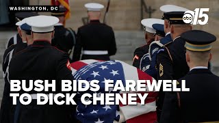 FULL: Former President George Bush delivers emotional eulogy at Dick Cheney's funeral