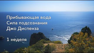 Прибывающая вода. 1 неделя. Медитация Джо Диспенза. Сила подсознания. #аюмедитэйшн