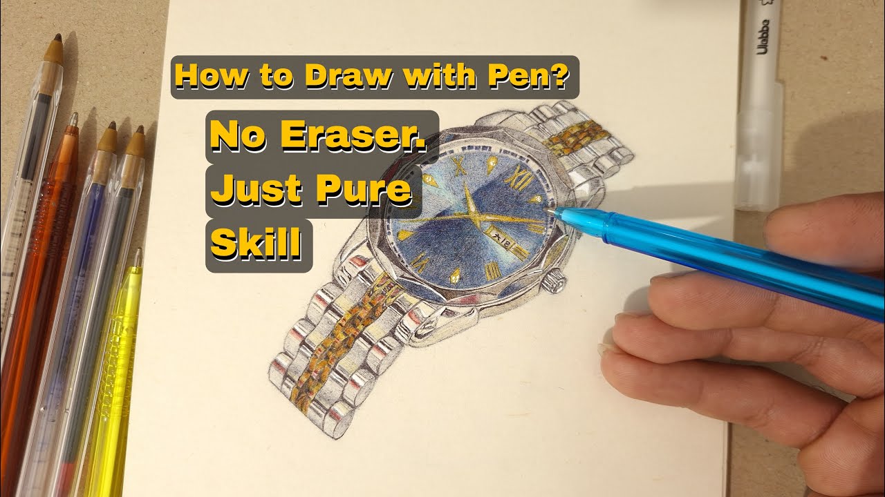 How to Draw with Pen | Shocking Results of How to Draw with Pen