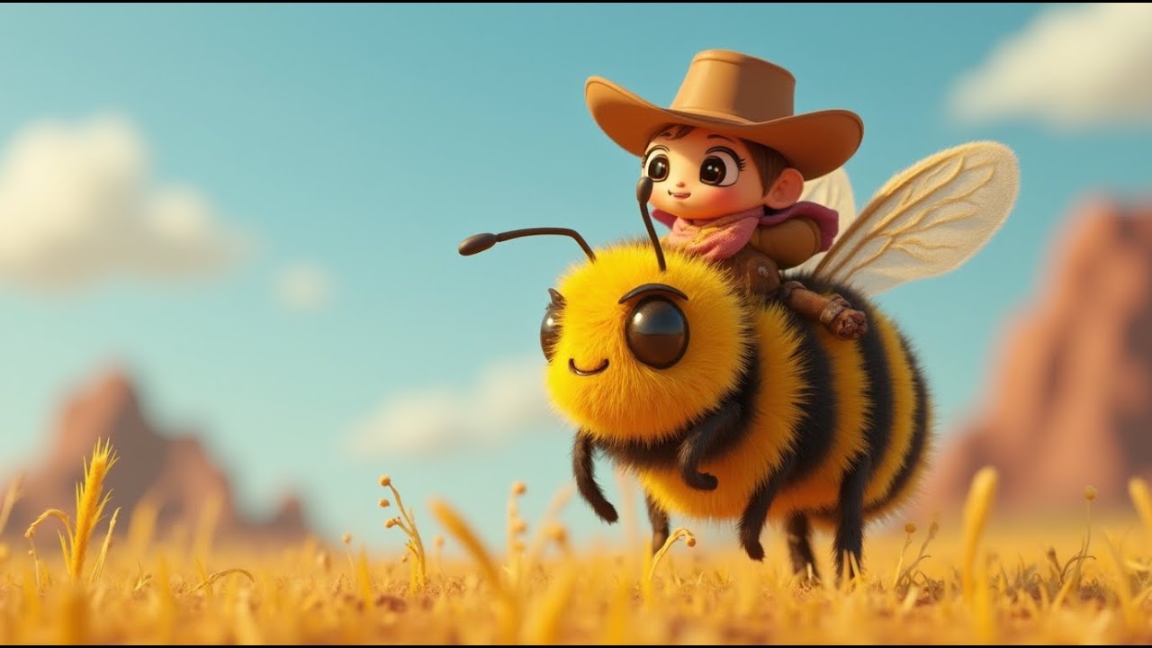 The Bee Adventure 🐝 | Funny & Educational Kids Song