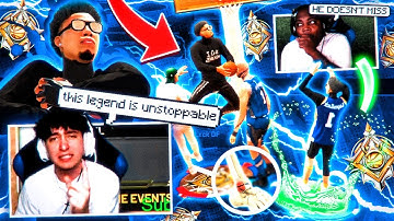 I STREAM SNIPED AS A LEGEND FOR THE FIRST TIME & GOT BANNED FOR CHEATING.. BEST LEGEND BUILD NBA2K20