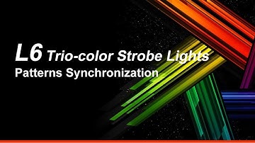 L6 Trio-color Strobe Lights Patterns Synchronization | UnitSignal