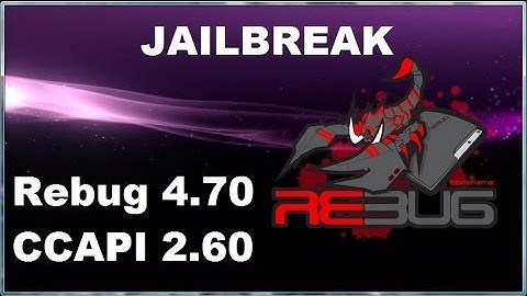 [PS3/CFW] How To Install Rebug 4.70 Cobra Jailbreak + CCAPI 2.60