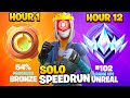 Bronze to unreal solos ranked speedrun in 12 hours chapter 5 fortnite