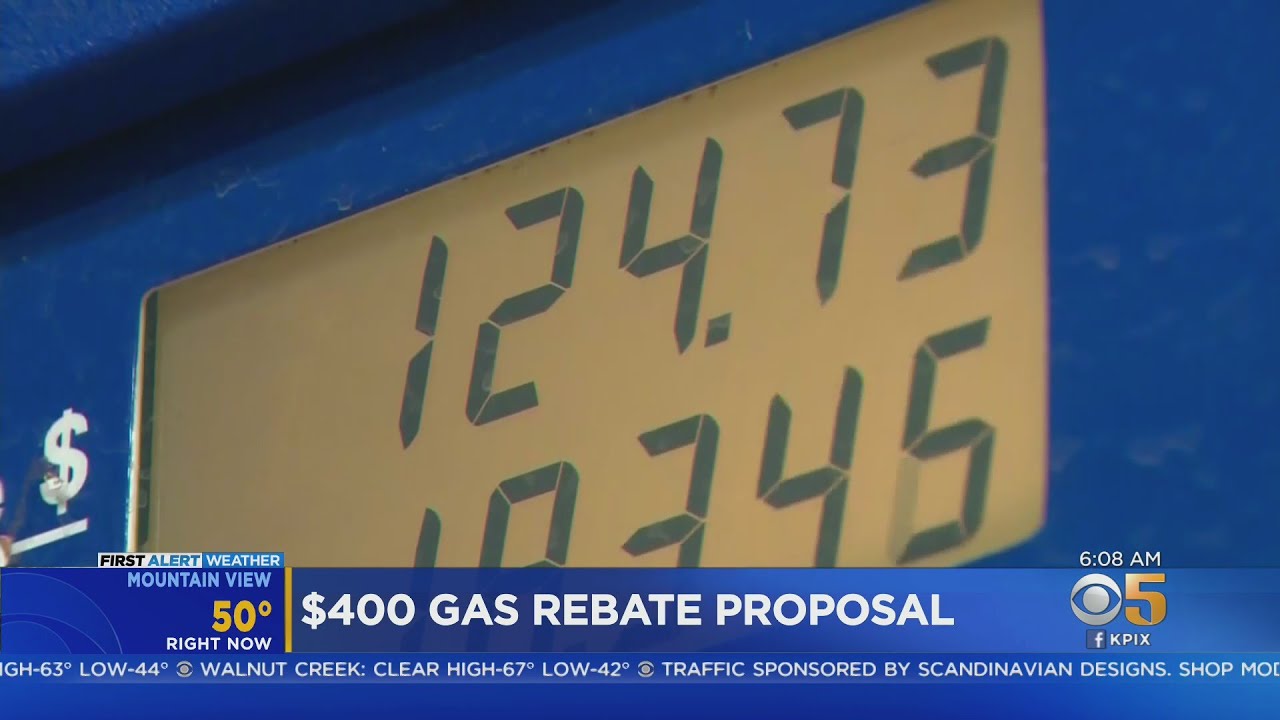 california-lawmakers-propose-400-gas-rebate-youtube