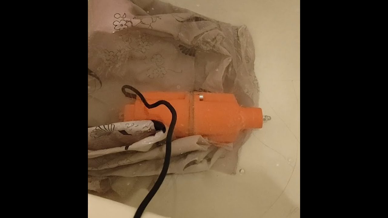 Промывка засора водопроводной трубы после ремонтных работ водоканала ...