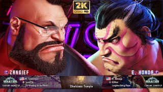 Street Fighter 6 🔥 Snake Eyez (ZANGIEF) VS Mataoja (E. HONDA) 🔥 Ranked Match 🔥 SF6 [2K ACTION]