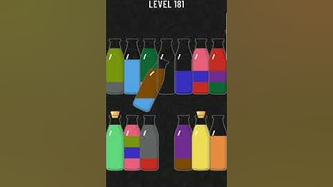 Soda Sort Puzzle Color Water Game Level 181 WalkThrough Solution Gameplay