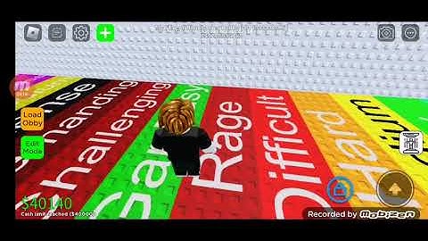 my fling difficulty chart on obby creator