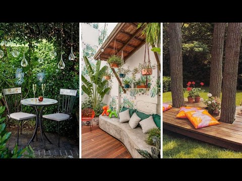 24 Ideas Beautiful in Corner charming for Decoration in backyard small