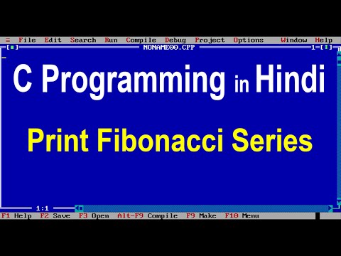 Write a program for fibonacci series in c using recursion