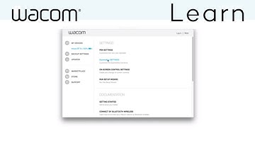 Customizing your Wacom Intuos tablet driver settings