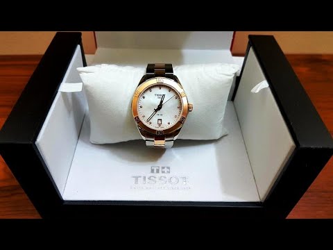 Tissot pr 100 sport chick T101.910.22.116 ladies watch unboxing