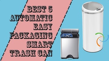 ✅☑️✅ Top 5 Best trash can । automatic easy packaging smart trash can review  [Buying Guide]