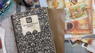 Vintage composition books⁉️ 📓 🤓 Yes please #compositionbooklove #journaling #autumncrafts