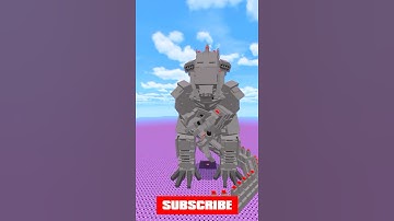 Burning Godzilla Vs Mechagodzilla in Minecraft #shorts #trending #status #whatsappstatus #gaming