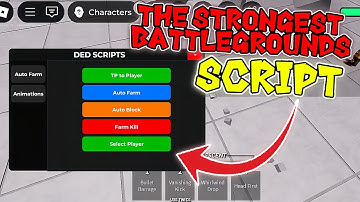 *OP* THE STRONGEST BATTLEGROUNDS SCRIPT! | AUTO FARM, AUTO BLOCK, TP | TSB SCRIPT?!