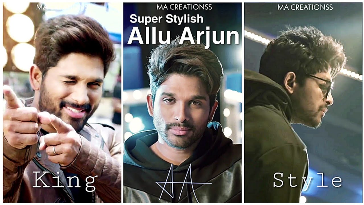 Allu Arjun Attitude whatsapp status | new mood off status | Allu Arjun status | Mashup | fullscreen