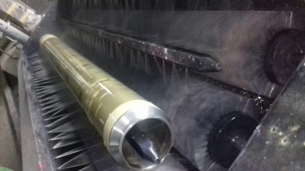 Rotary Screen washing Device How to wash rotary screen by washing