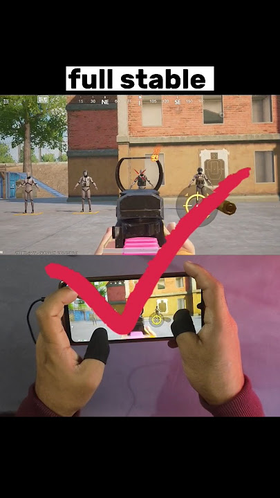 BGMI PUBG MOBILE Setting Guide 33 CAMERA ROTATION WHILE ADS #shorts
