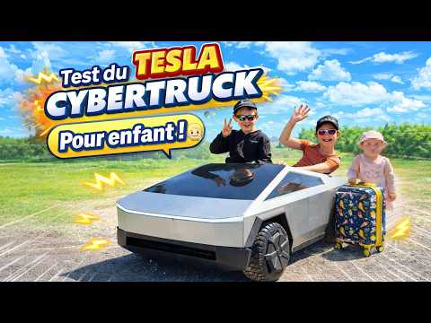 Testing the Tesla Cybertruck for KIDS!