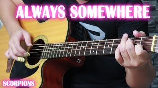 Always Somewhere On Acoustic Guitar By Scorpions (Fingerstyle Guitar Cover)