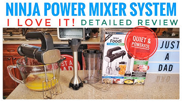 Ninja Foodi Power Mixer System Immersion Blender Hand Mixer Review    I LOVE IT!  Best Blender Ever