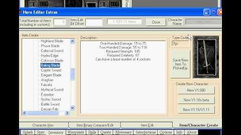 Quick Diablo 2 Hero Edit