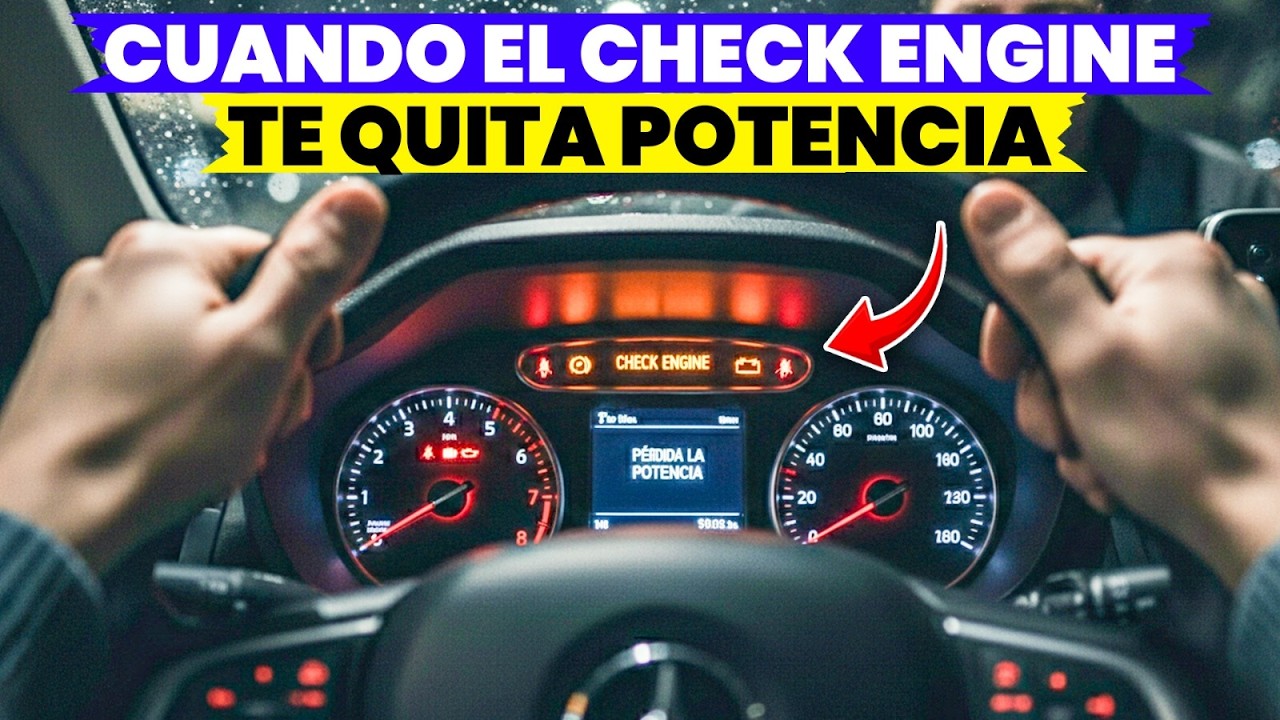 ¿Luz de Check Engine y pérdida de potencia? Esto es lo que REALMENTE significa