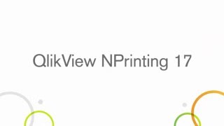 QlikView NPrinting 17 Overview