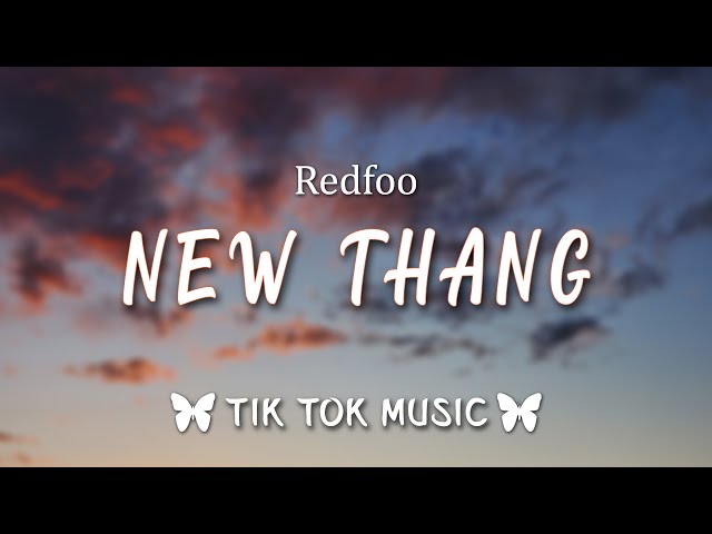 Redfoo - New Thang (TikTok Remix) (Lyrics) if you see this you should do my dance class=
