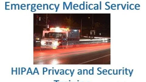 EMS HIPAA Training Module 1   The HIPAA E Tool®
