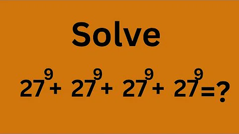 A Nice Math Olympiad Exponential Problem #maths #nice #olympiad #problem