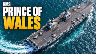 HMS Prince of Wales Up Close | The Royal Navy's Giant Aircraft Carrier