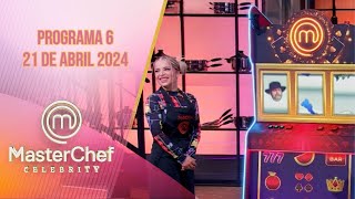 Thumbnail for Programa 6: La suerte nos acompañó en la cocina | 21 de abril | MasterChef Celebrity 2024