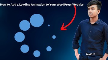 The Easy Way To Add A Loading Animation To Your Wordpress Website