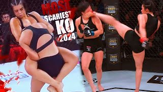Girls Knockouts - The Most Brutal Female Knockouts In Mma 2024