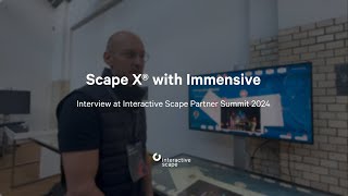 Celebrity Interactive Scape Partner Summit: Interview with Immensive Wealth
