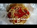 Spaghetti nel cartoccio