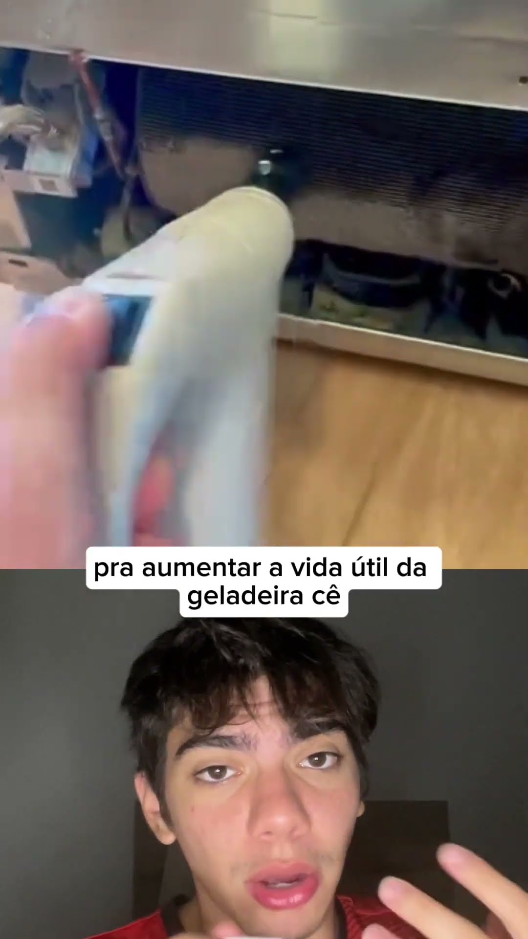 Aspirar o motor da geladeira faz ela durar mais! ?❄️ Você já sabia dessa?