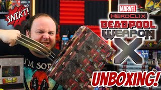 Unboxing a Brick of Deadpool Weapon X Heroclix! Special Thanks to @WizKidsOfficial screenshot 4