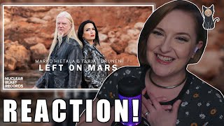 MARKO HIETALA Feat. Tarja Turunen - Left On Mars REACTION | I AM SO HAPPY RIGHT NOW!!!