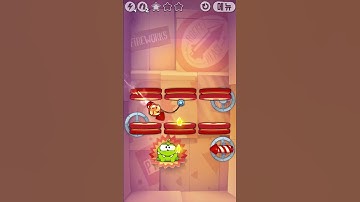 Cut the Rope Experiments 4-17 Rocket Science, 3Stars