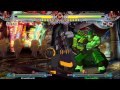 Blazblue CS - khaosshinobi (Dark Tager) vs X (Green Tager)