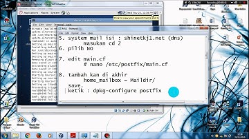 Cara Konfigurasi MAIL Debian 6 VirtualBox