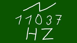 11037 hz saw