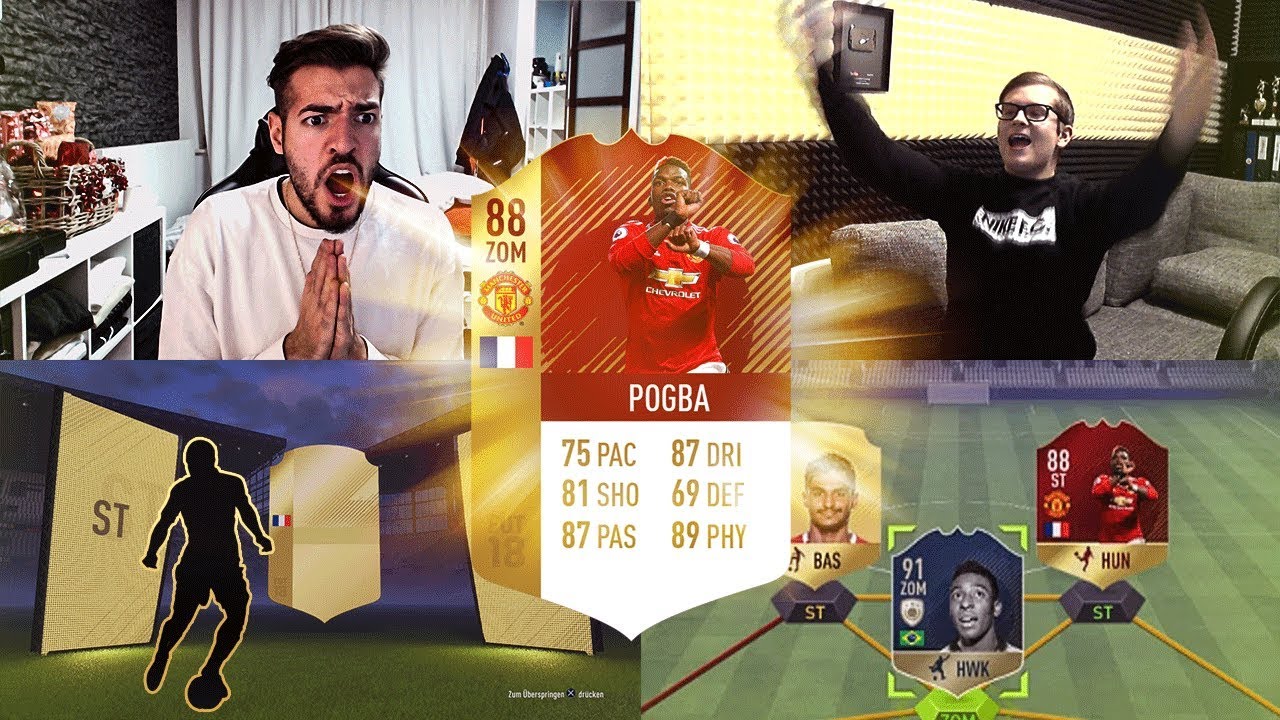 FIFA 18: NEUE SERIE! WALKOUT IM POGBA PACK AND PLAY DISCARD BATTLE 😱🔥 ...