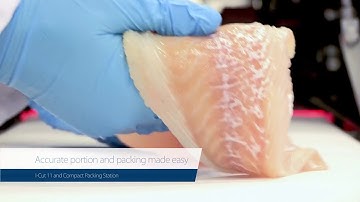 I-Cut 11 PortionCutter and Compact Packing Station – Whitefish